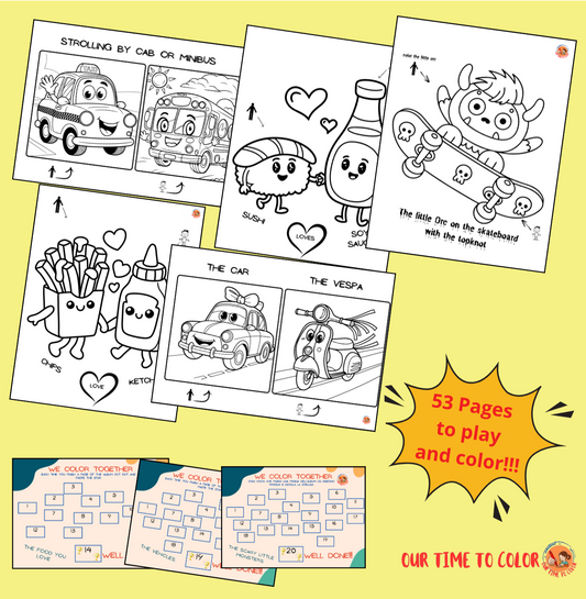 ENGLISH VERSION - Out Time to Color - Pack 2