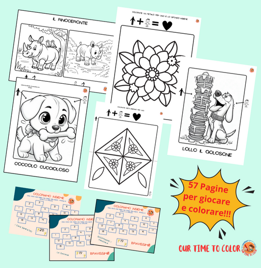Coloriamo Insieme!!! - Pack 4
