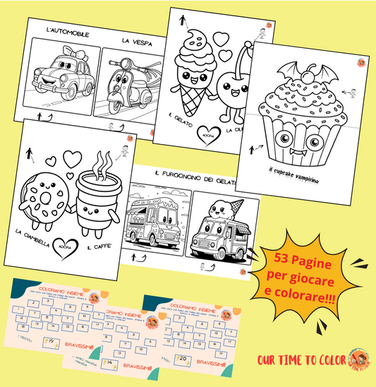 Coloriamo insieme!!! Pack 2