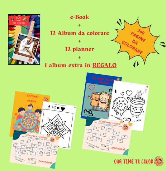 The complete Bundle - Coloriamo Insieme FULL Album Pack