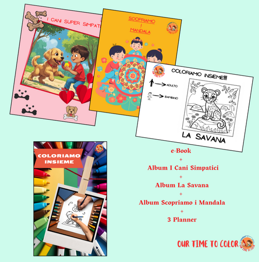 Coloriamo Insieme!!! - Pack 4