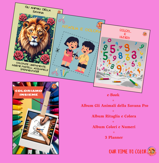 Coloriamo insieme!!! Pack 1