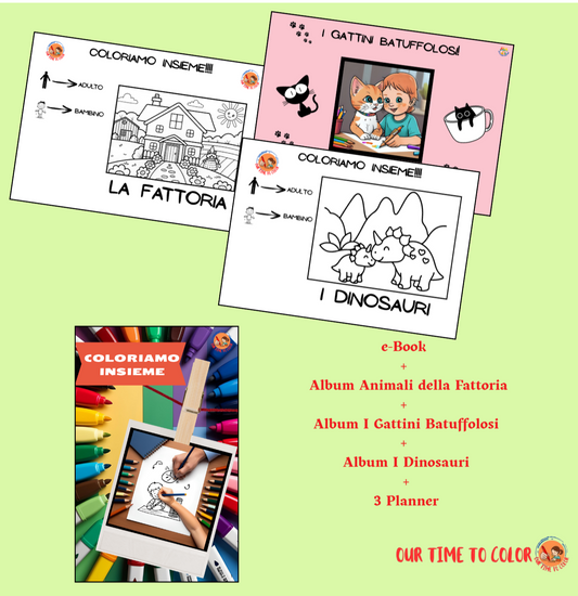 Coloriamo Insieme!!! Pack 3