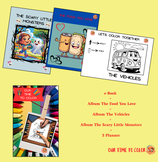 ENGLISH VERSION - Out Time to Color - Pack 2