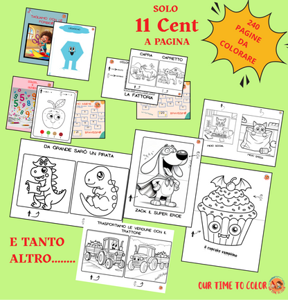 The complete Bundle - Coloriamo Insieme FULL Album Pack